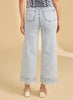 French Dressing FDJ Pull-On Wide Ankle Pant - Light Med available at The Good Life Boutique
