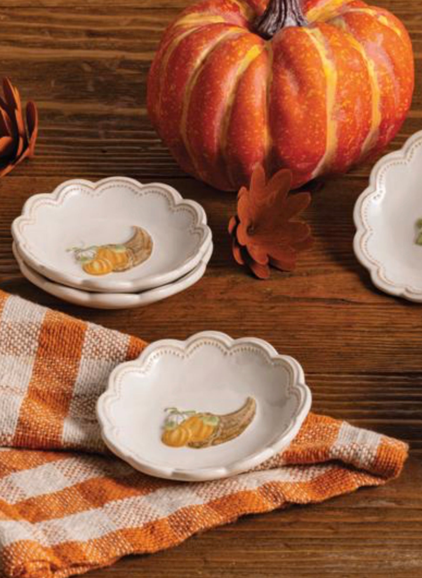 Pumpkin Gather Dipping Bowl