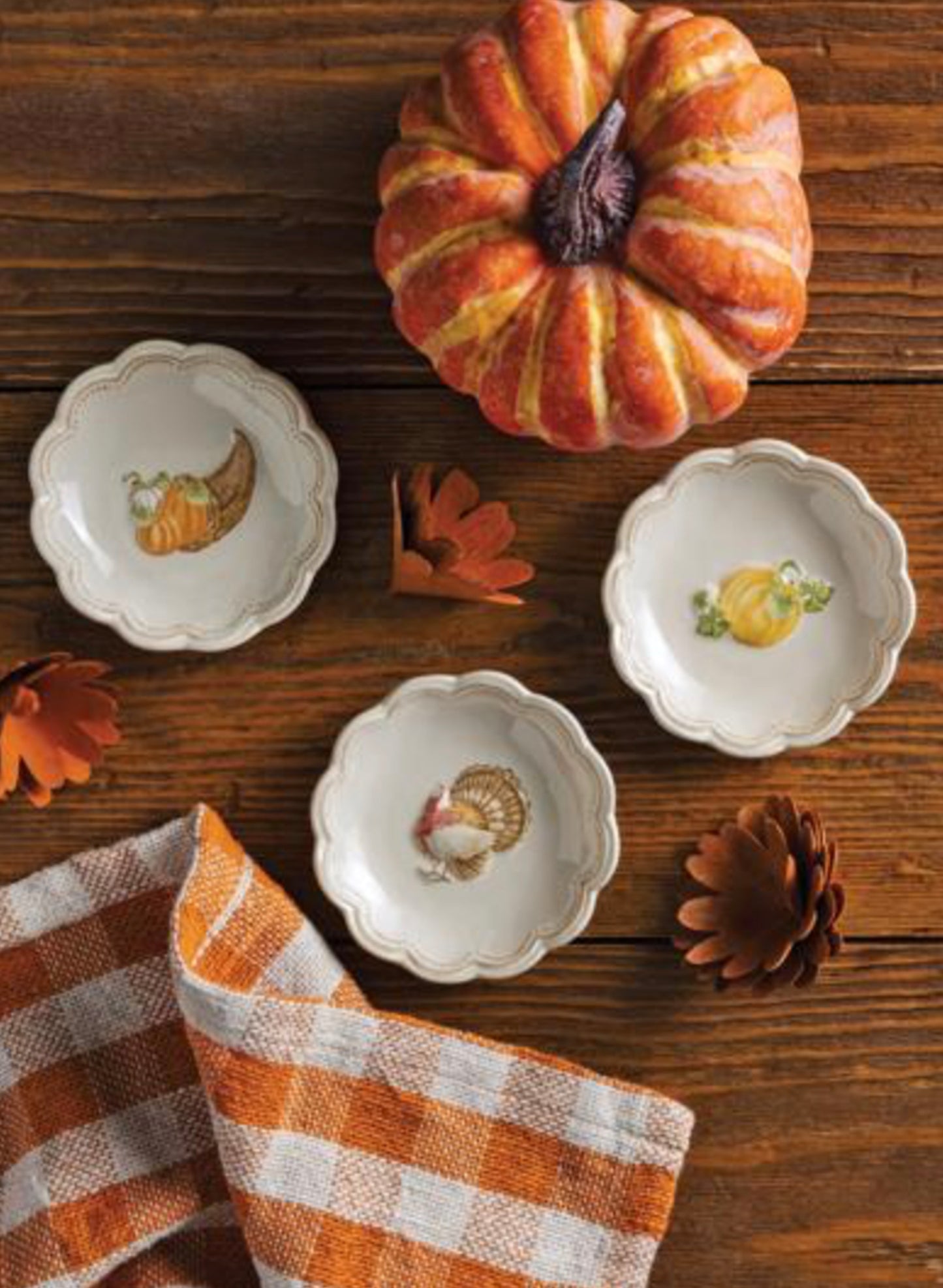 Pumpkin Gather Dipping Bowl