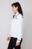 Renuar Collection Renuar - Woven Blouse - Creme available at The Good Life Boutique