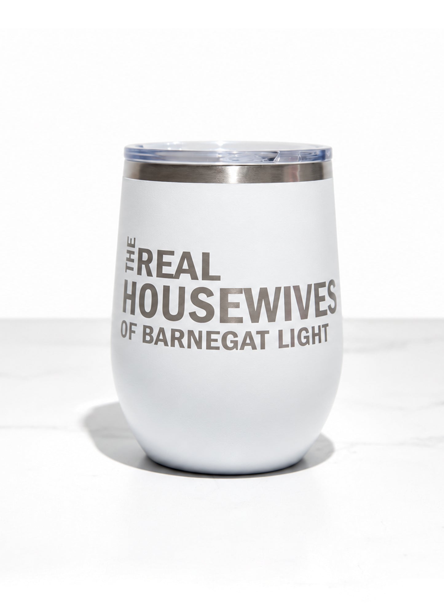 Real Housewives Of Barnegat Light Polar Camel Wine Tumbler - White