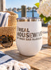 Real Housewives Of High Bar Harbor Polar Camel Wine Tumbler - White