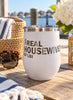 Real Housewives Of LBI Polar Camel Wine Tumbler - White