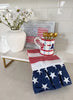 Red Stripe Americana Towel