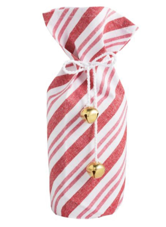 Red Pink Cloth Wine Bag