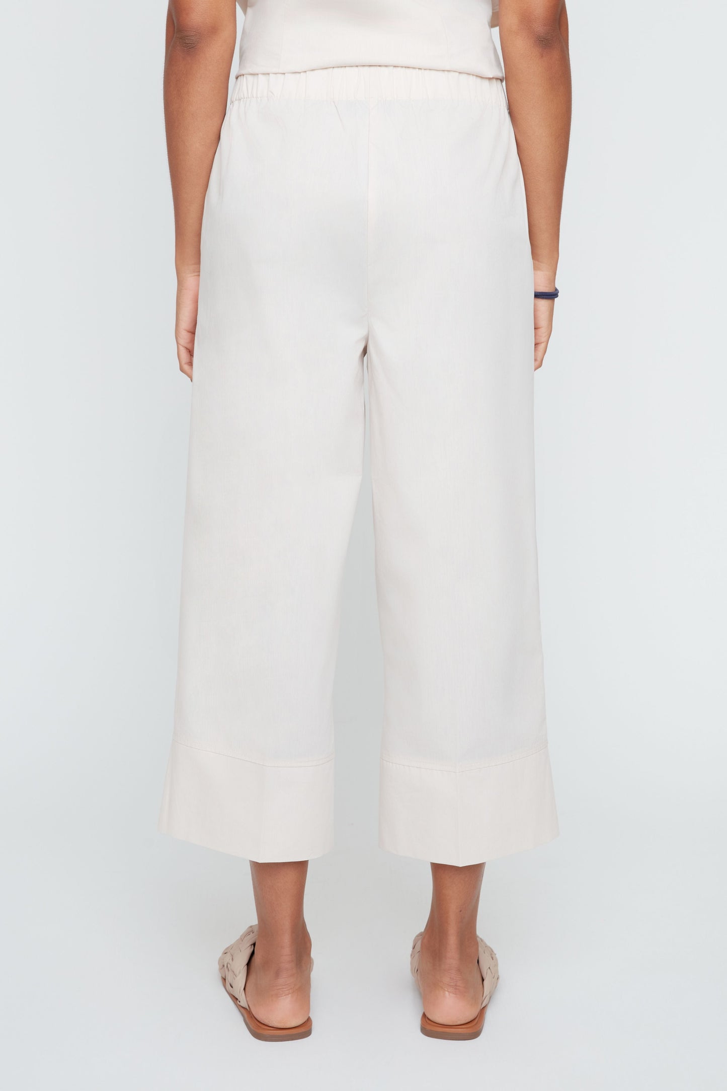 Renuar Collection Renuar - Woven Pant - Oyster available at The Good Life Boutique