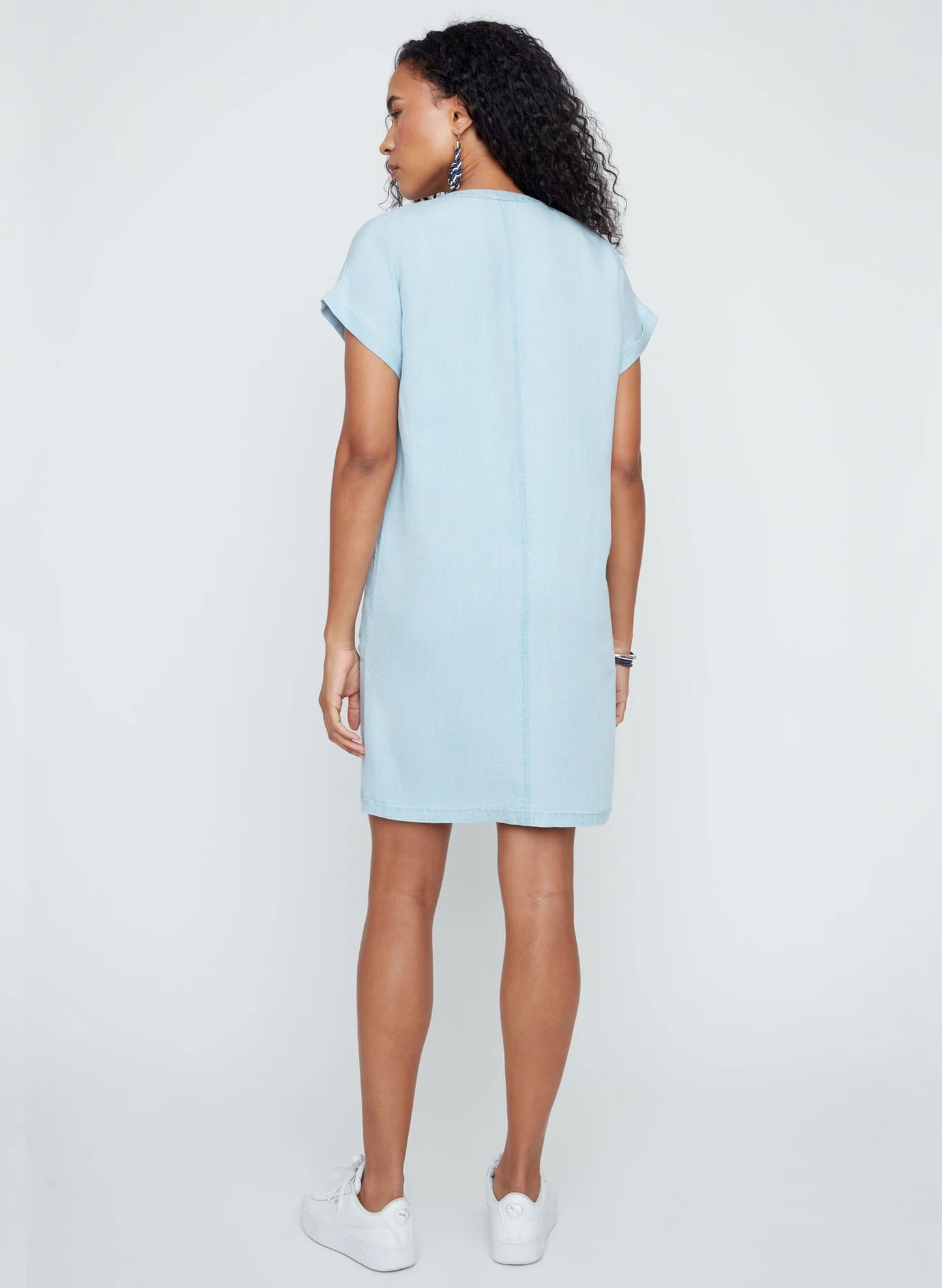 Renuar - Woven Dress - Chambray