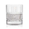 True Brands Resolve Crystal Spinning Rocks Glass Viski available at The Good Life Boutique