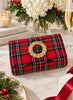 Ruby Scalloped - Red Plaid Clutch