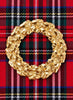 Ruby Scalloped - Red Plaid Clutch