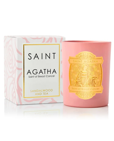 Saint Candles Agatha Candle available at The Good Life Boutique