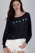 Stitchdrop Salty Sweater - Navy available at The Good Life Boutique