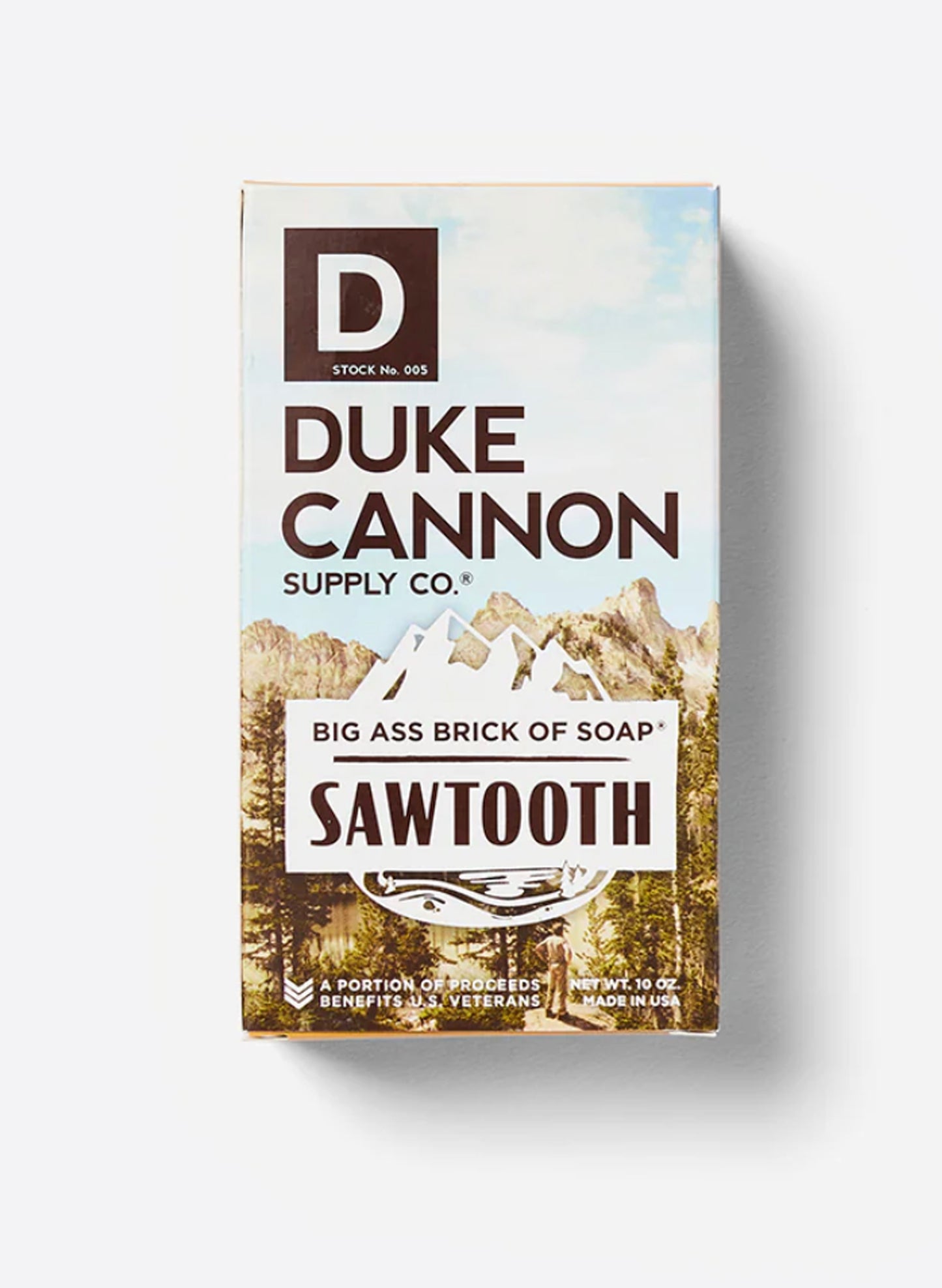 Duke Cannon Big Ass Brick Of Soap - Sawtooth available at The Good Life Boutique