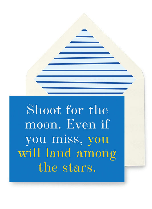 BEN'S GARDEN Shoot The Moon Greeting Card available at The Good Life Boutique