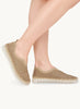 Ilse Jacobsen Tulip Slip-on with White Sole - Latte