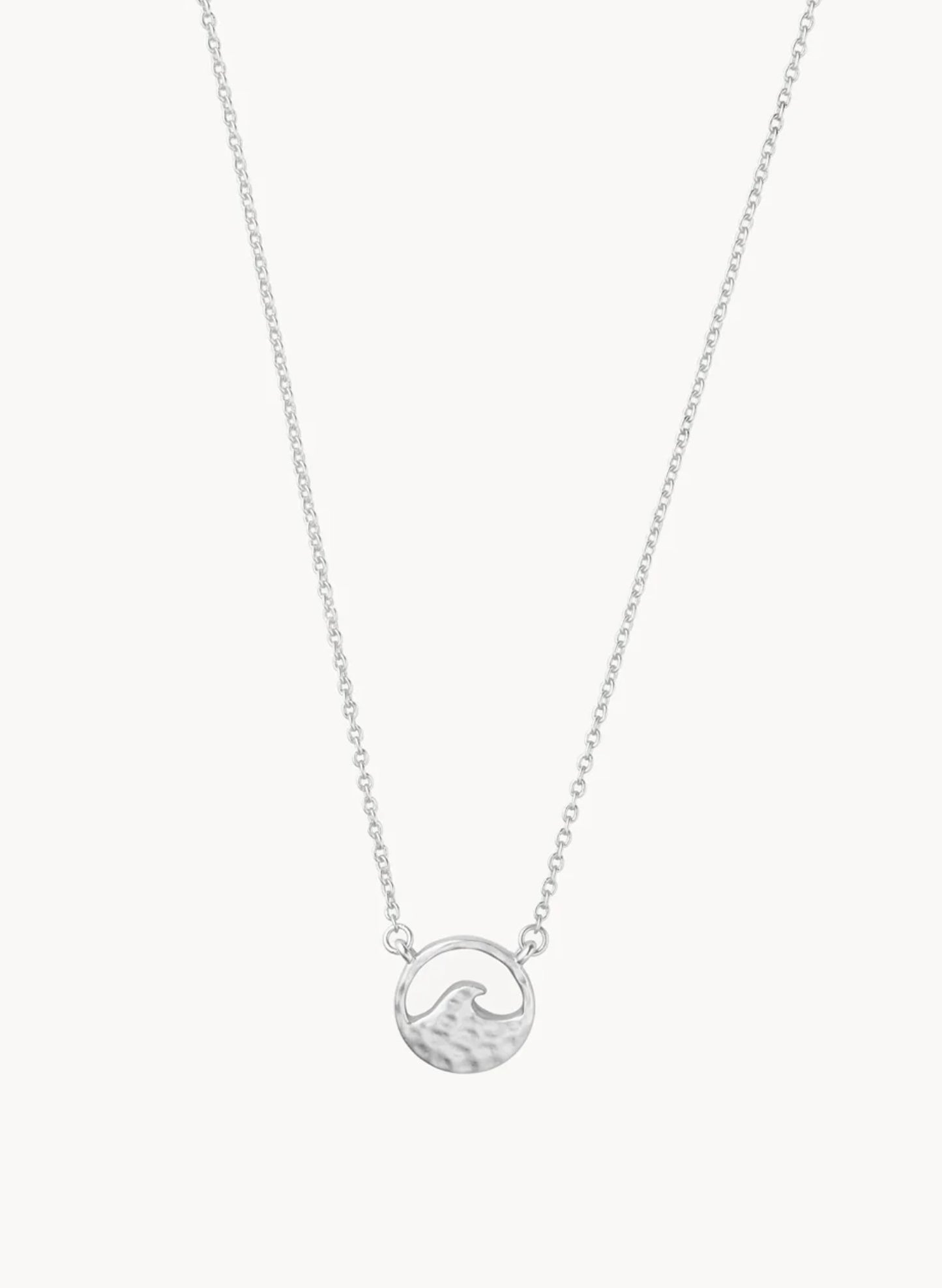 Spartina SLV Celebrate Necklace 18" Sea Birthday/Wave available at The Good Life Boutique