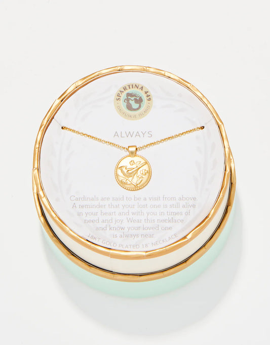 Spartina SLV Necklace 18" Always/Cardinal available at The Good Life Boutique