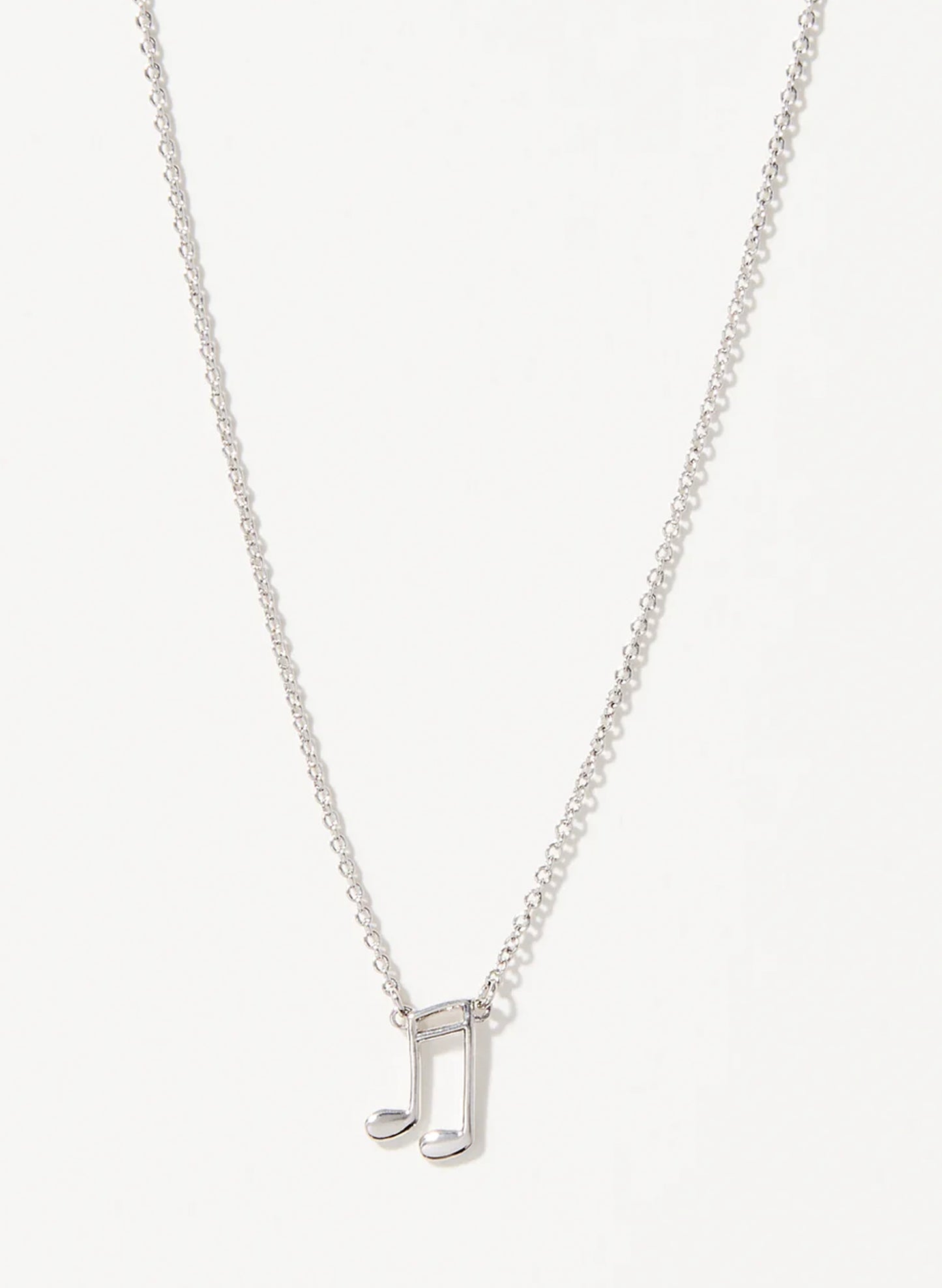 SLV Necklace 18" Music Lover/Note