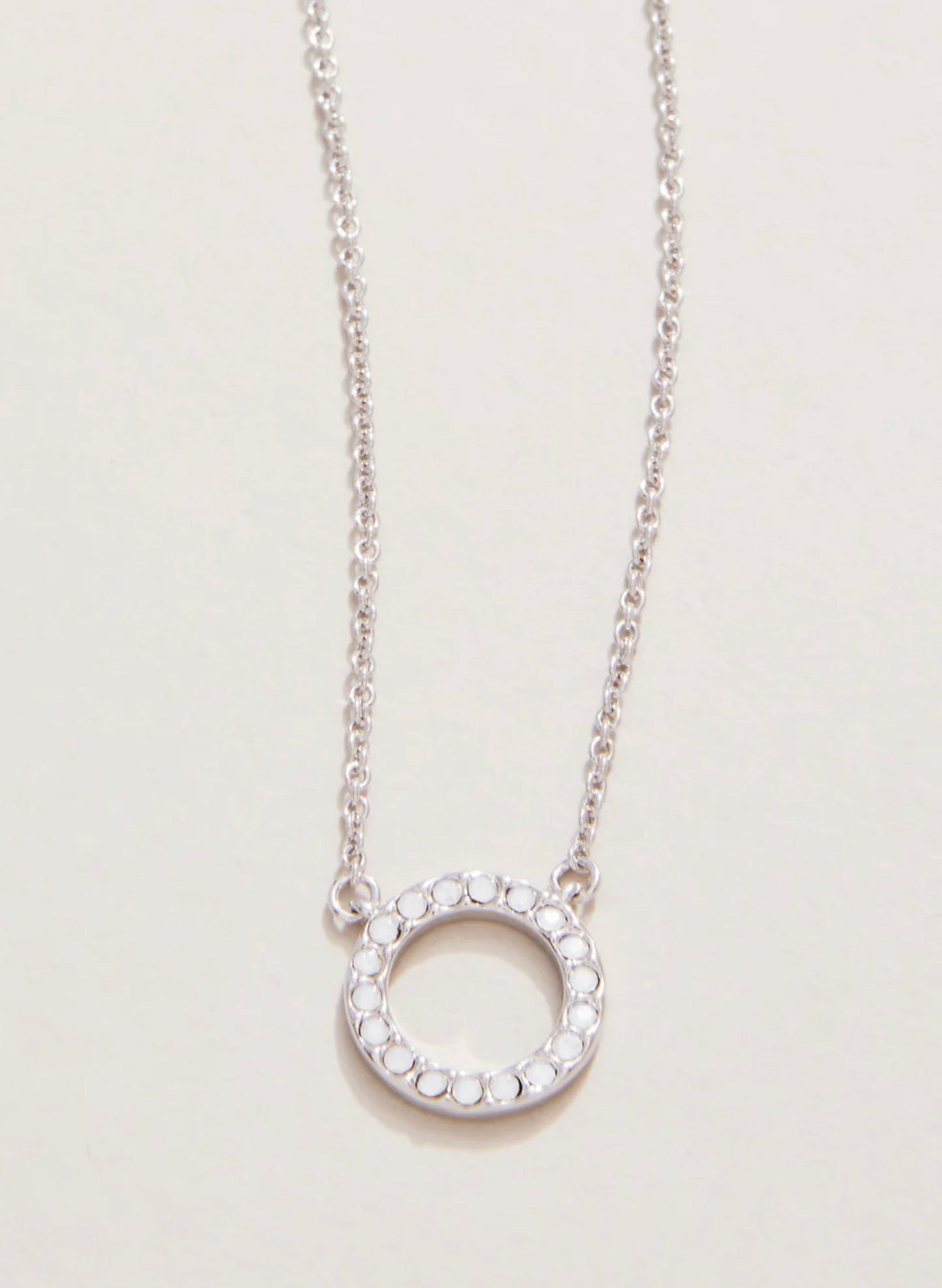 Spartina SLV Necklace 18" Thankful/Ring available at The Good Life Boutique