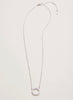 Spartina SLV Necklace 18" Thankful/Ring available at The Good Life Boutique