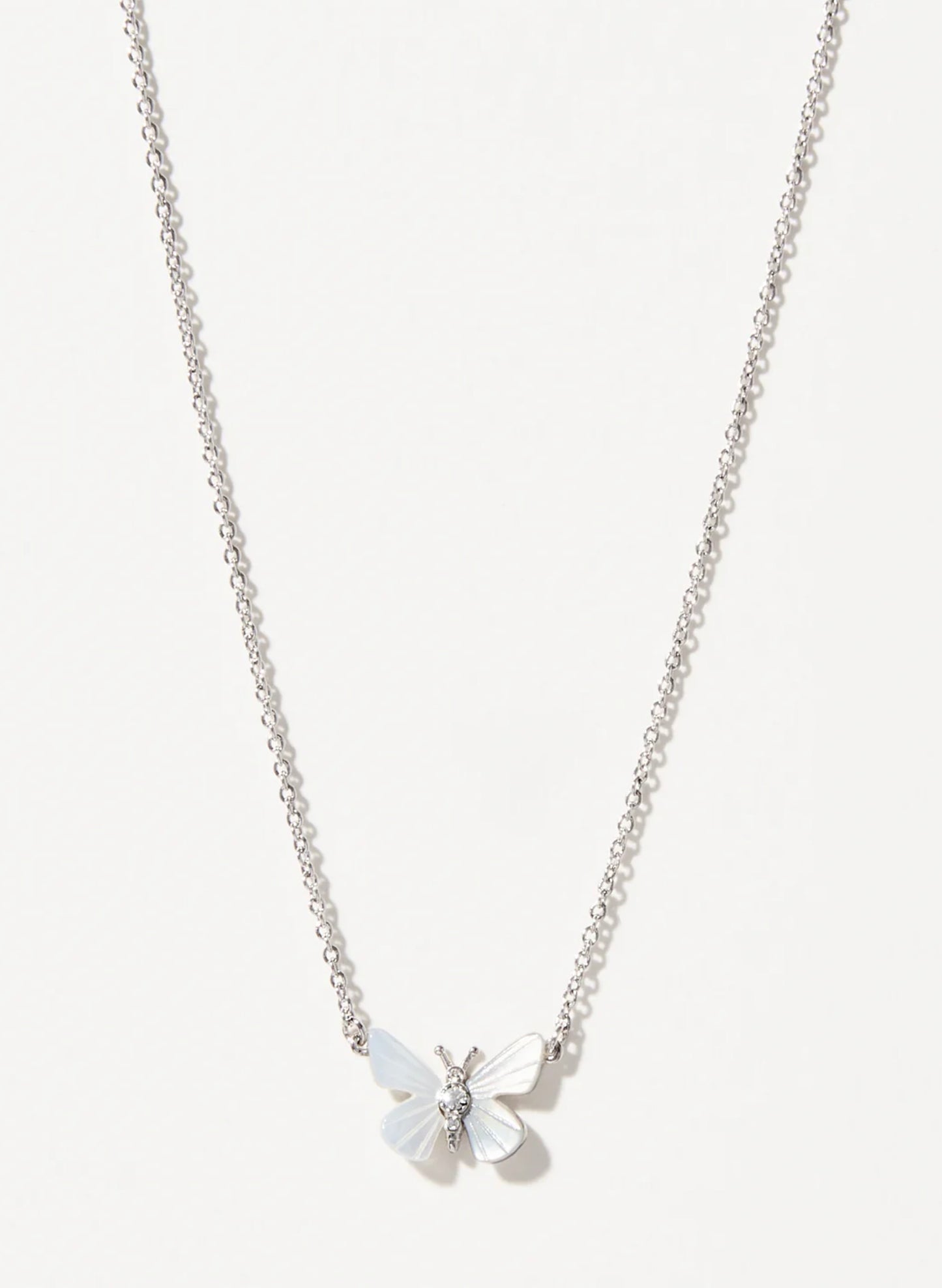 Spartina SLV Necklace 18" Transformation/MOP Monarch available at The Good Life Boutique