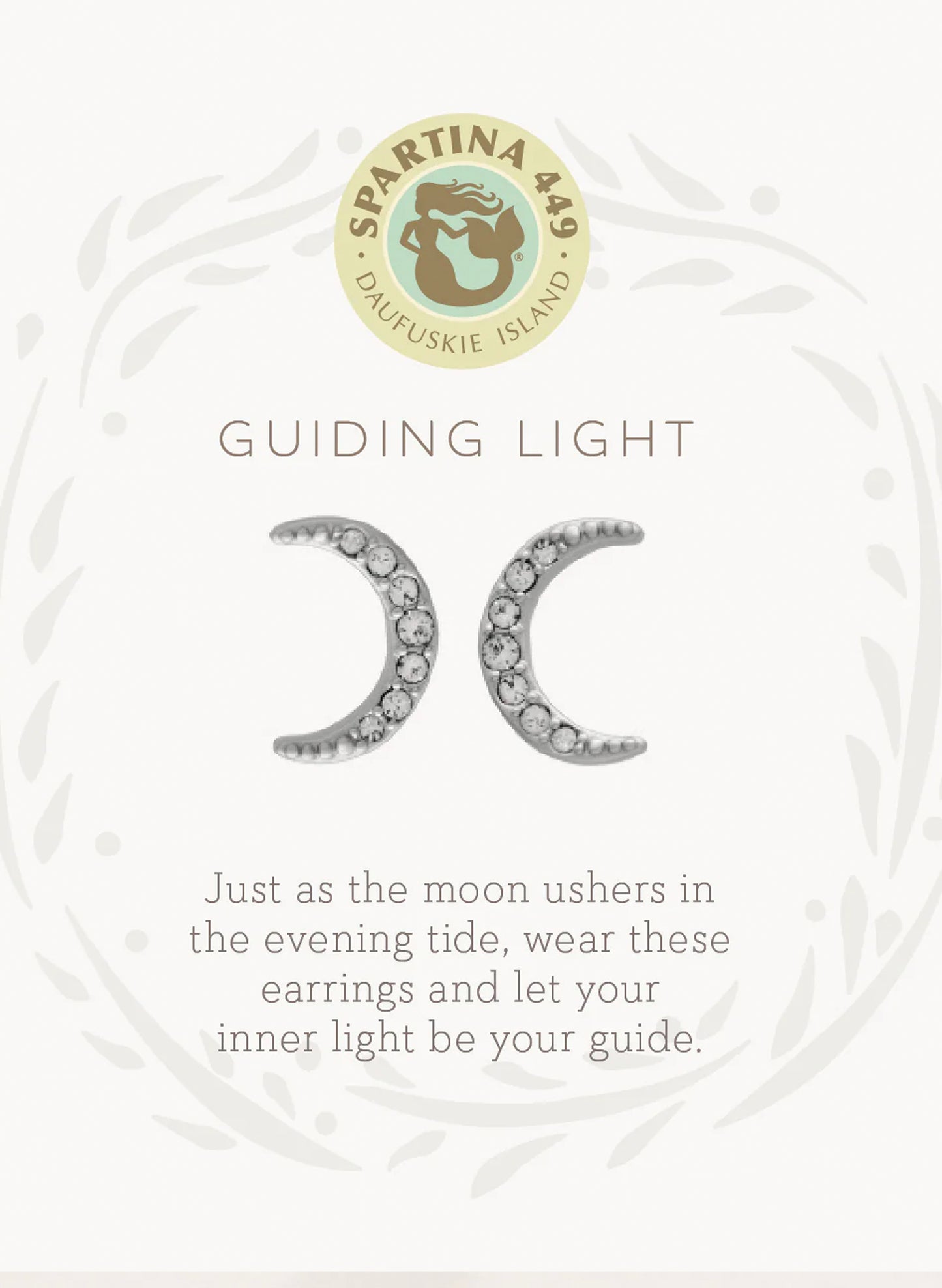 SLV Stud Earrings Guiding Light/Crescent