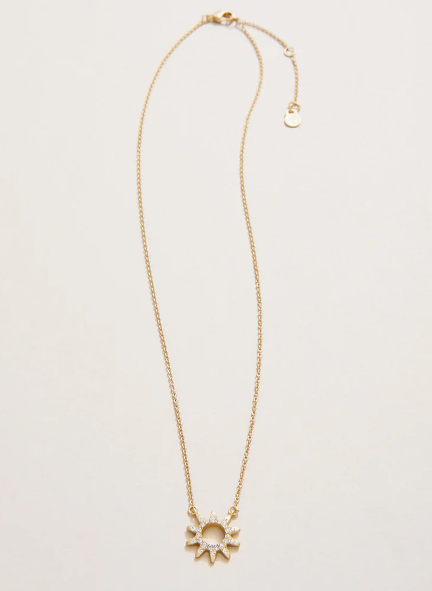 Spartina SLV Necklace 18" Sunshine/Sun available at The Good Life Boutique
