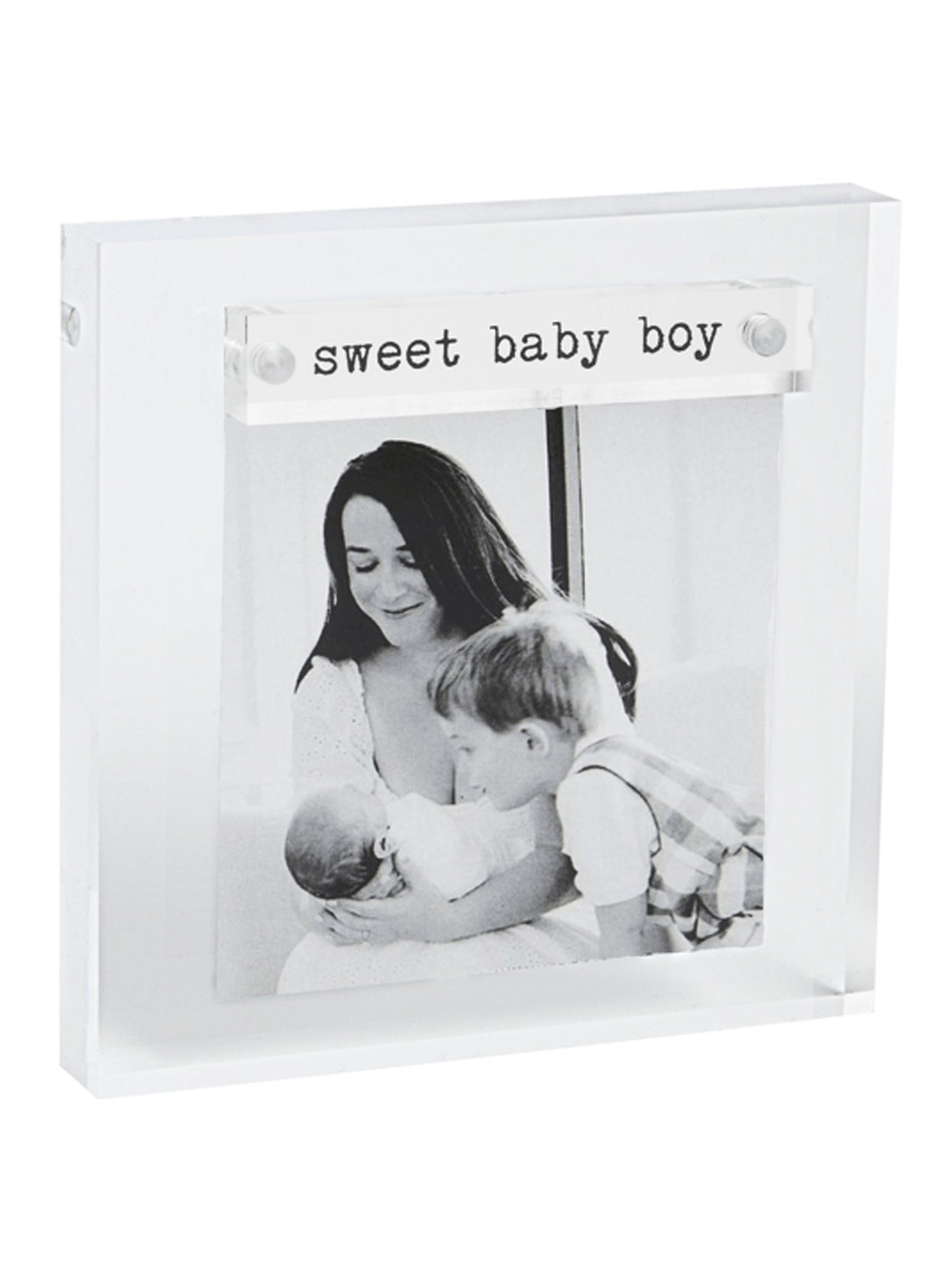 Mud Pie Mini Acrylic Boy Frame available at The Good Life Boutique