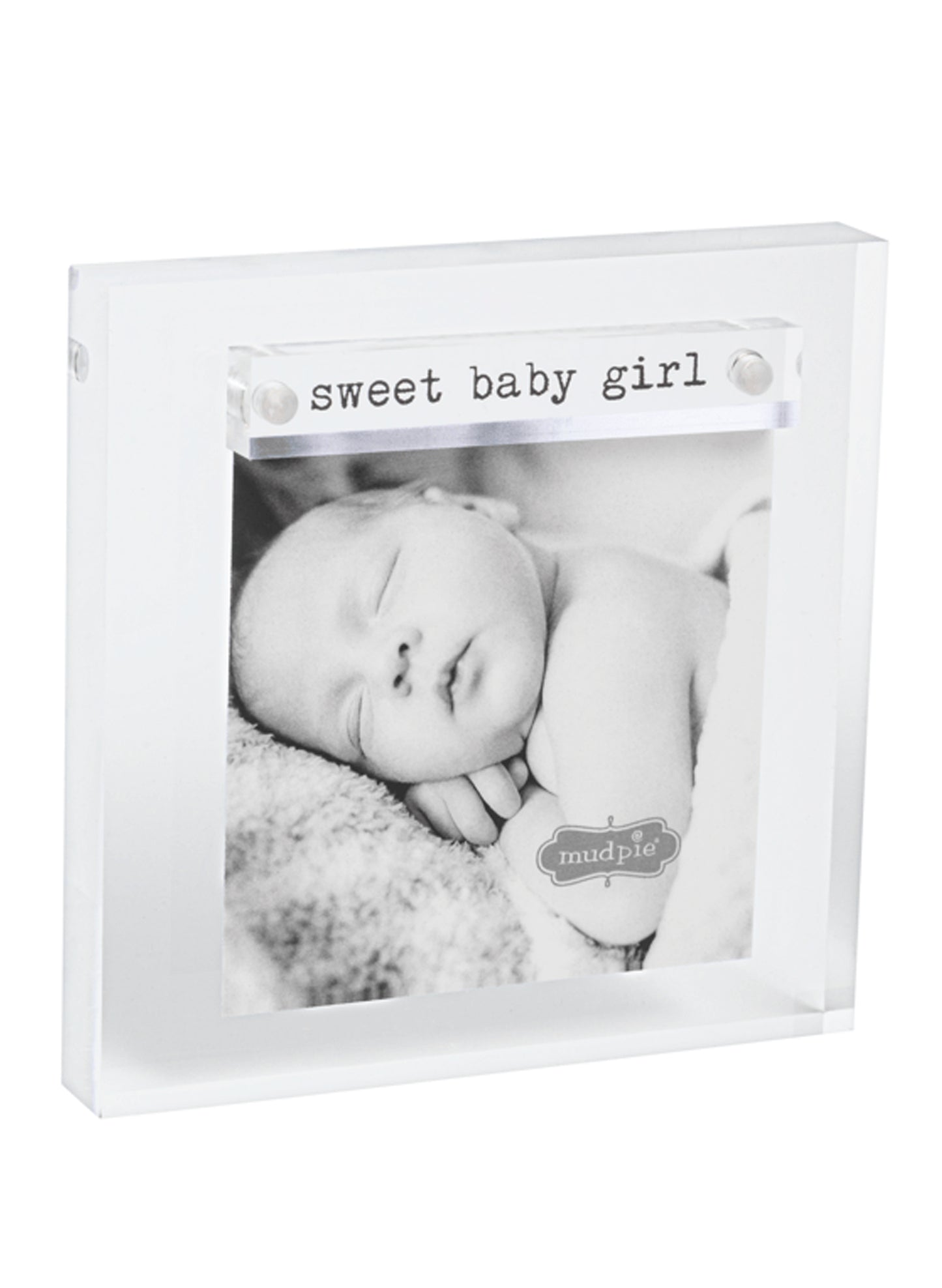 Mud Pie Mini Acrylic Girl Frame available at The Good Life Boutique