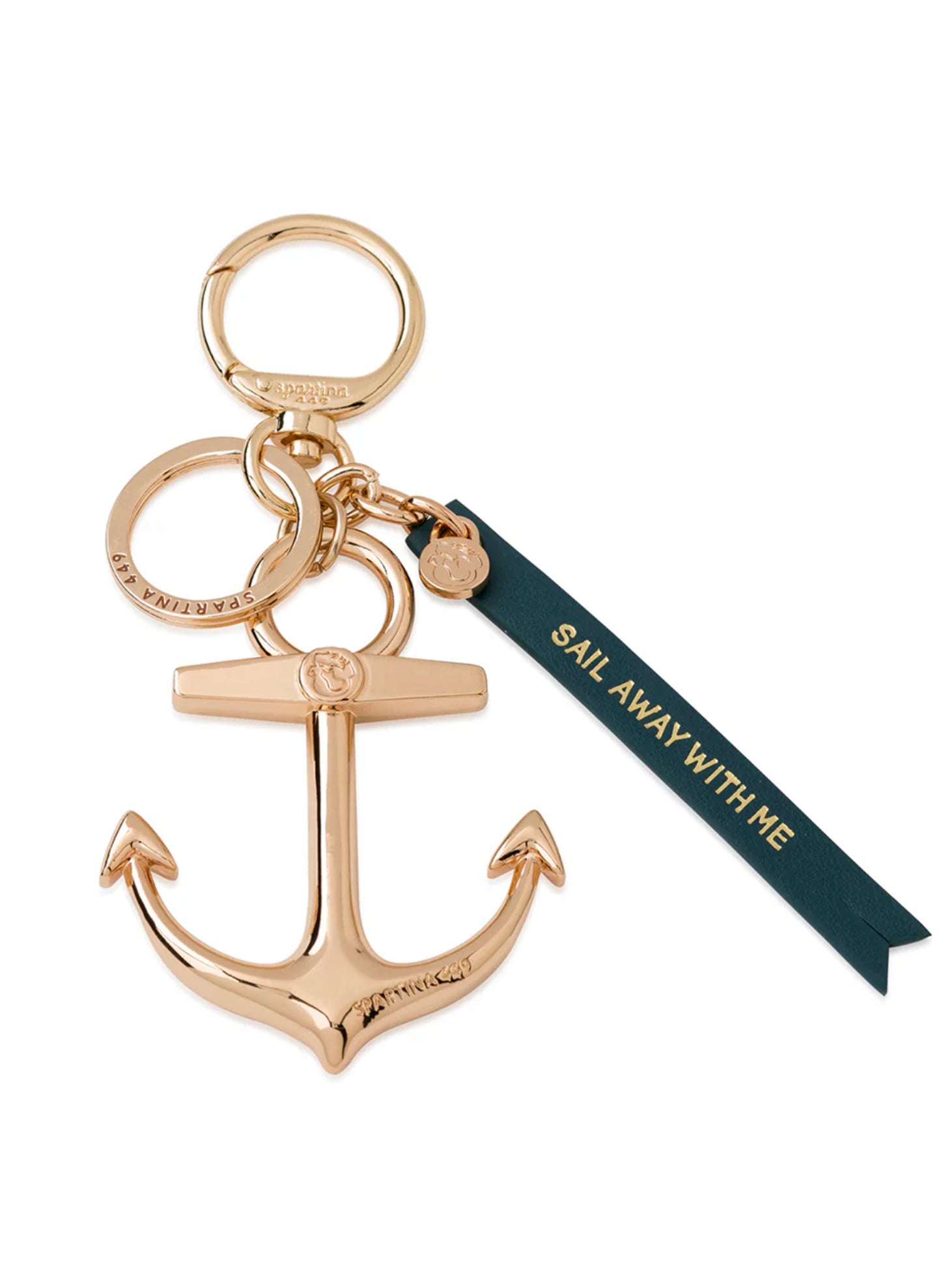 Spartina Sail Away Keychain Anchor available at The Good Life Boutique