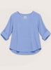 Scoop Neck Top - Periwinkle