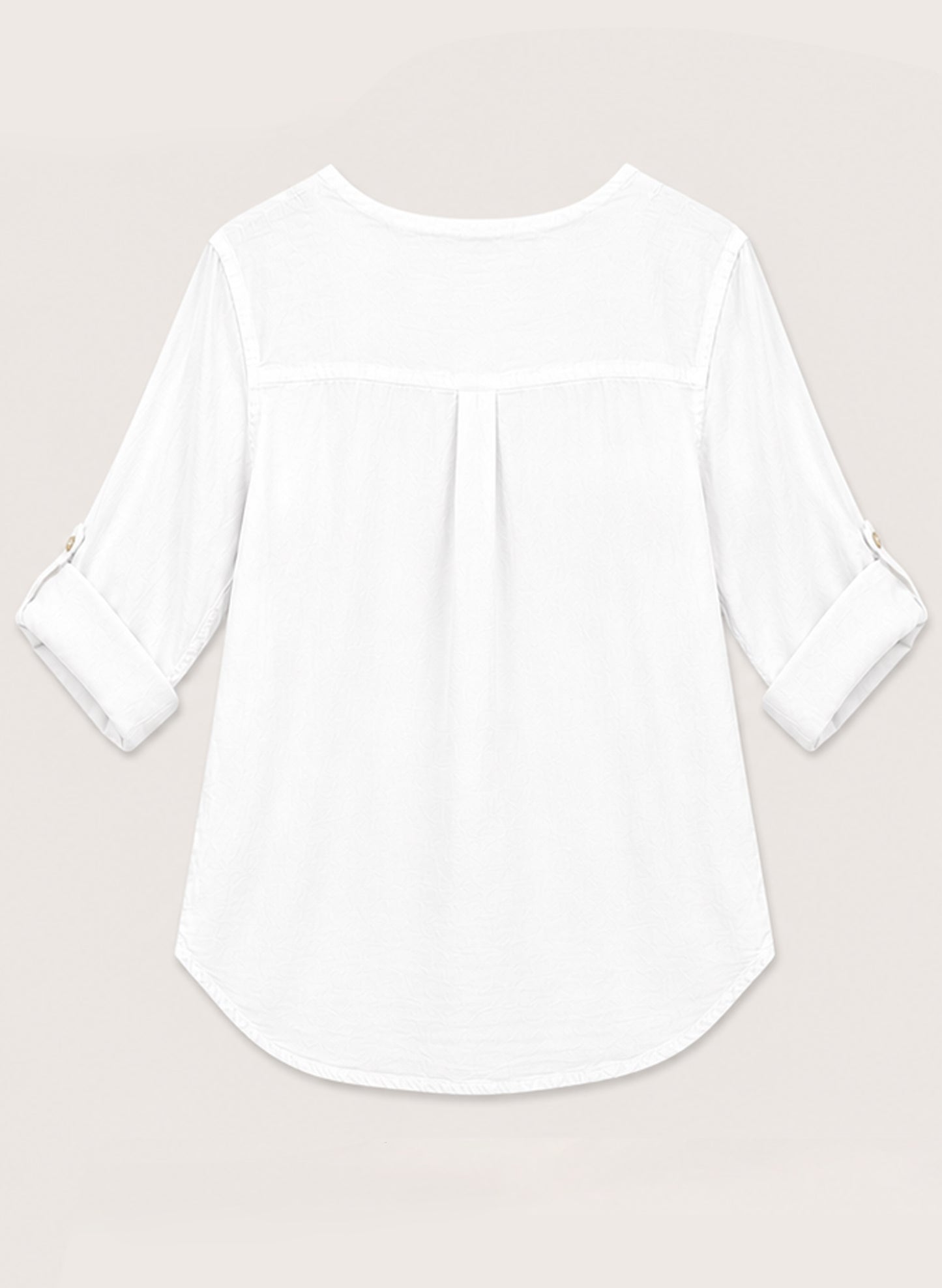 Scoop Neck Top - White