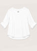 Scoop Neck Top - White