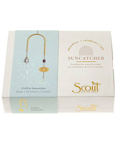 Scout Curated Wears Scout Curated Wears - Suncatcher - Evil Eye/Amethyst available at The Good Life Boutique