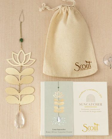 Scout Curated Wears Scout Curated Wears - Suncatcher - Lotus/African Turquoise available at The Good Life Boutique