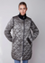 Charlie B Charlie B - Iridescent Quilted Jacket -Zip Front - Spruce available at The Good Life Boutique