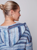 Charlie B Charlie B - Hooded V Neck Long Sleeve - Denim available at The Good Life Boutique