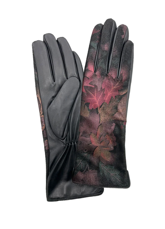 Dupatta Designs Camellia Gloves - Black available at The Good Life Boutique
