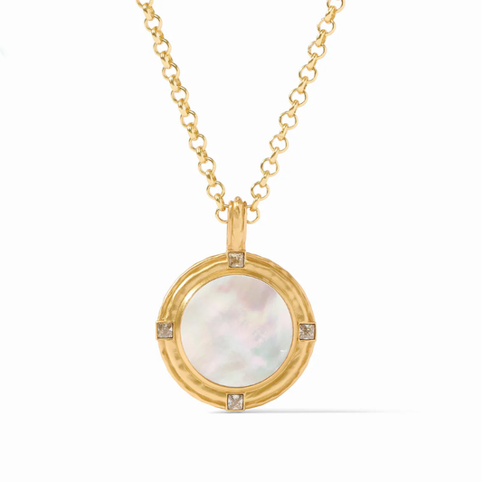Julie Vos Julie Vos - Astor Pendant - Mother Of Pearl - OS available at The Good Life Boutique