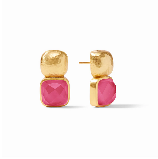 Julie Vos Julie Vos - Catalina Earring - Iridescent Raspberry - OS available at The Good Life Boutique