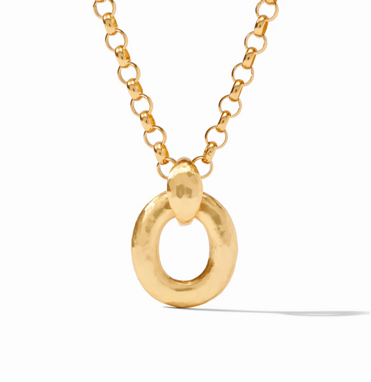 Julie Vos Julie Vos - Palermo Pendant - Gold - OS available at The Good Life Boutique