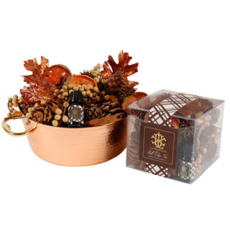 Lux Fragrances Fall Chai Tea Botanical Box available at The Good Life Boutique