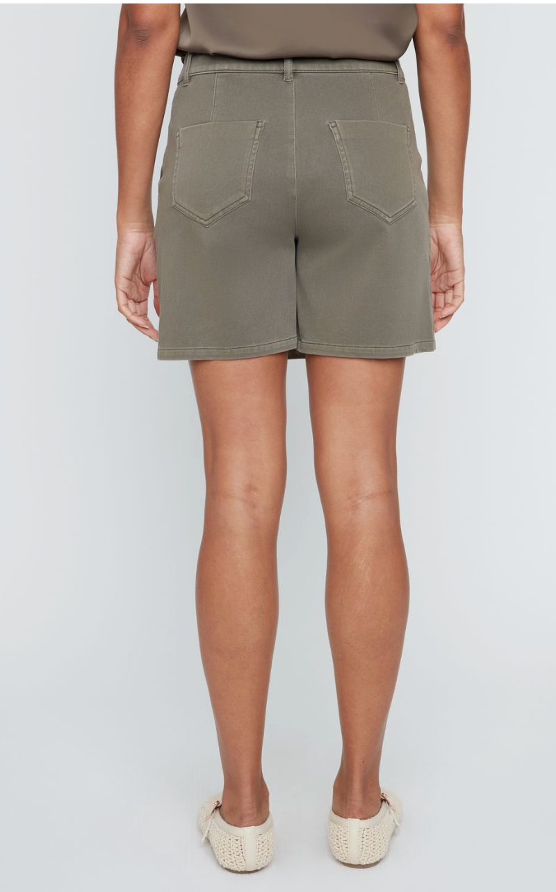 Renuar Collection Renuar - Knit Skort - Khaki available at The Good Life Boutique