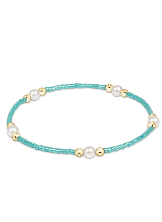 enewton design Enewton - Hope Purpose Pearl Bracelet - Sea Glass available at The Good Life Boutique
