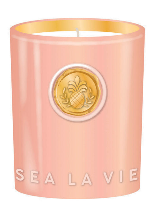 Spartina Sea La Vie Candle - Thank You/Pineapple available at The Good Life Boutique