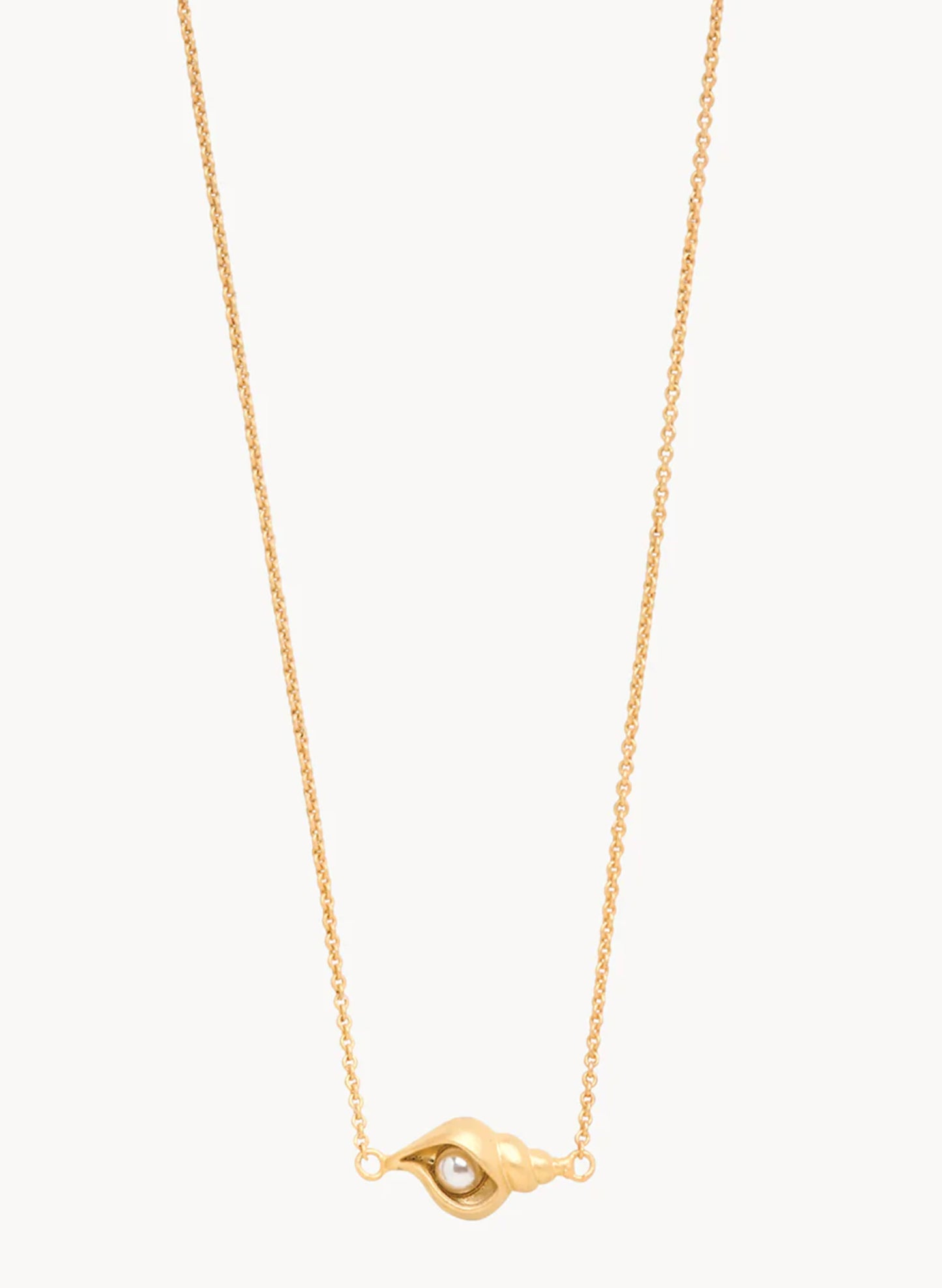 Spartina Sea La Vie Necklace 16" Listen/Shell available at The Good Life Boutique