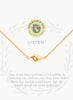Spartina Sea La Vie Necklace 16" Listen/Shell available at The Good Life Boutique