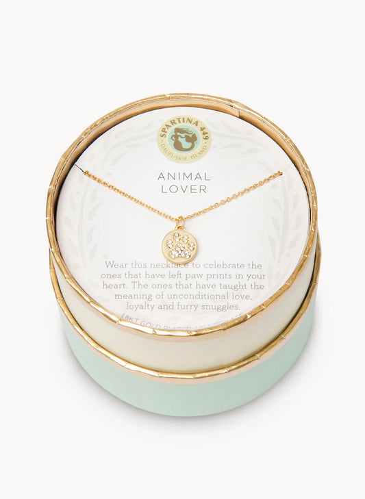Sea La Vie Necklace 18" Animal Lover/Paw