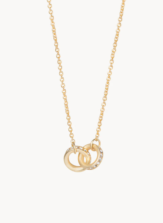 Spartina Sea La Vie Necklace 18" Unbreakable/Double Rings available at The Good Life Boutique