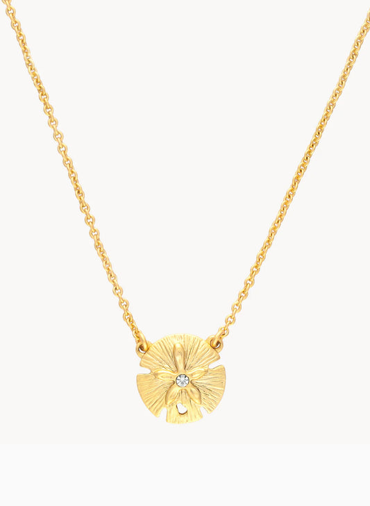 Spartina Sea La Vie Necklace 18" Sea Wonders/Sand Dollar available at The Good Life Boutique